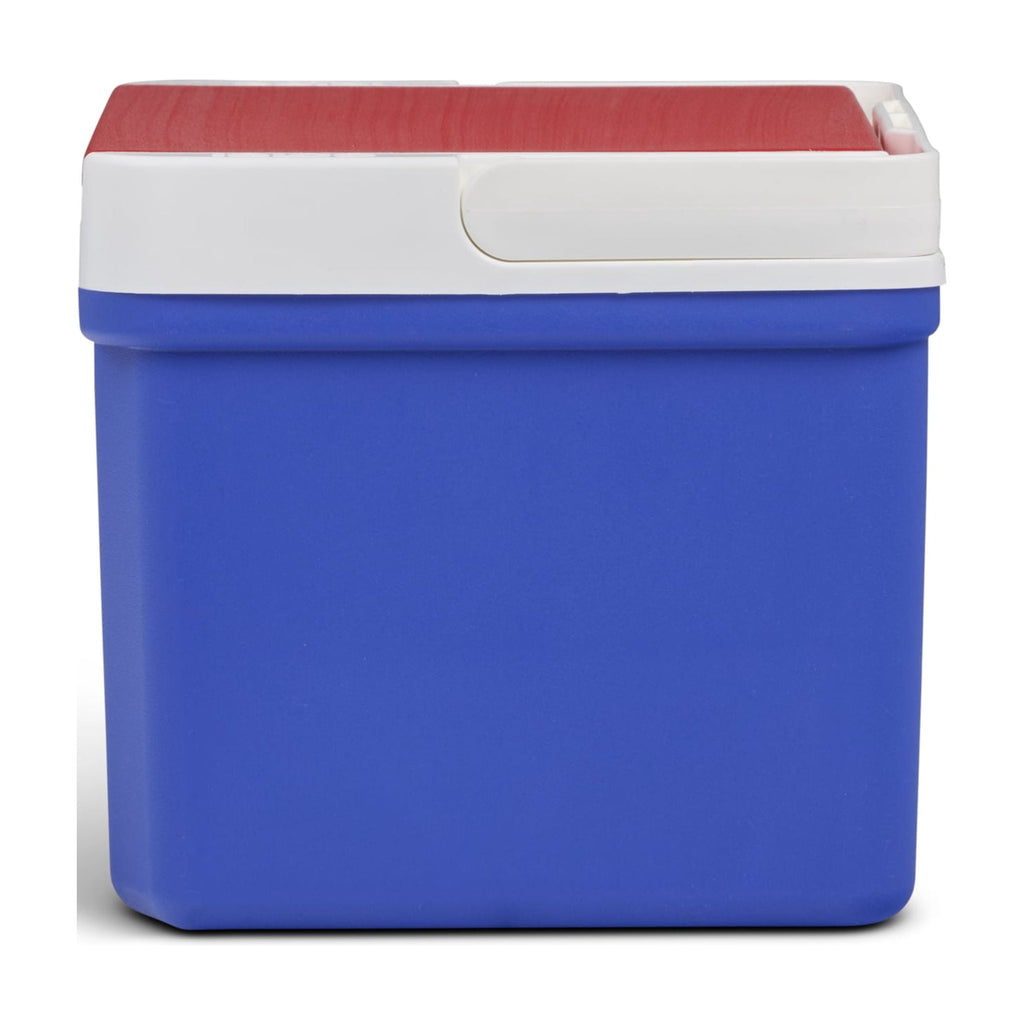 9 QT Laguna Ice Chest Cooler, Blue Red and White