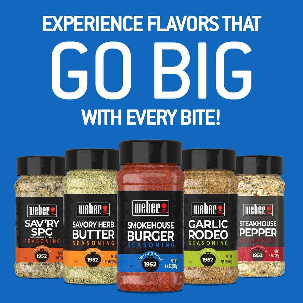 Smokehouse Burger Seasoning, Smoky Burger Seasoning Blend, 8.6 oz
