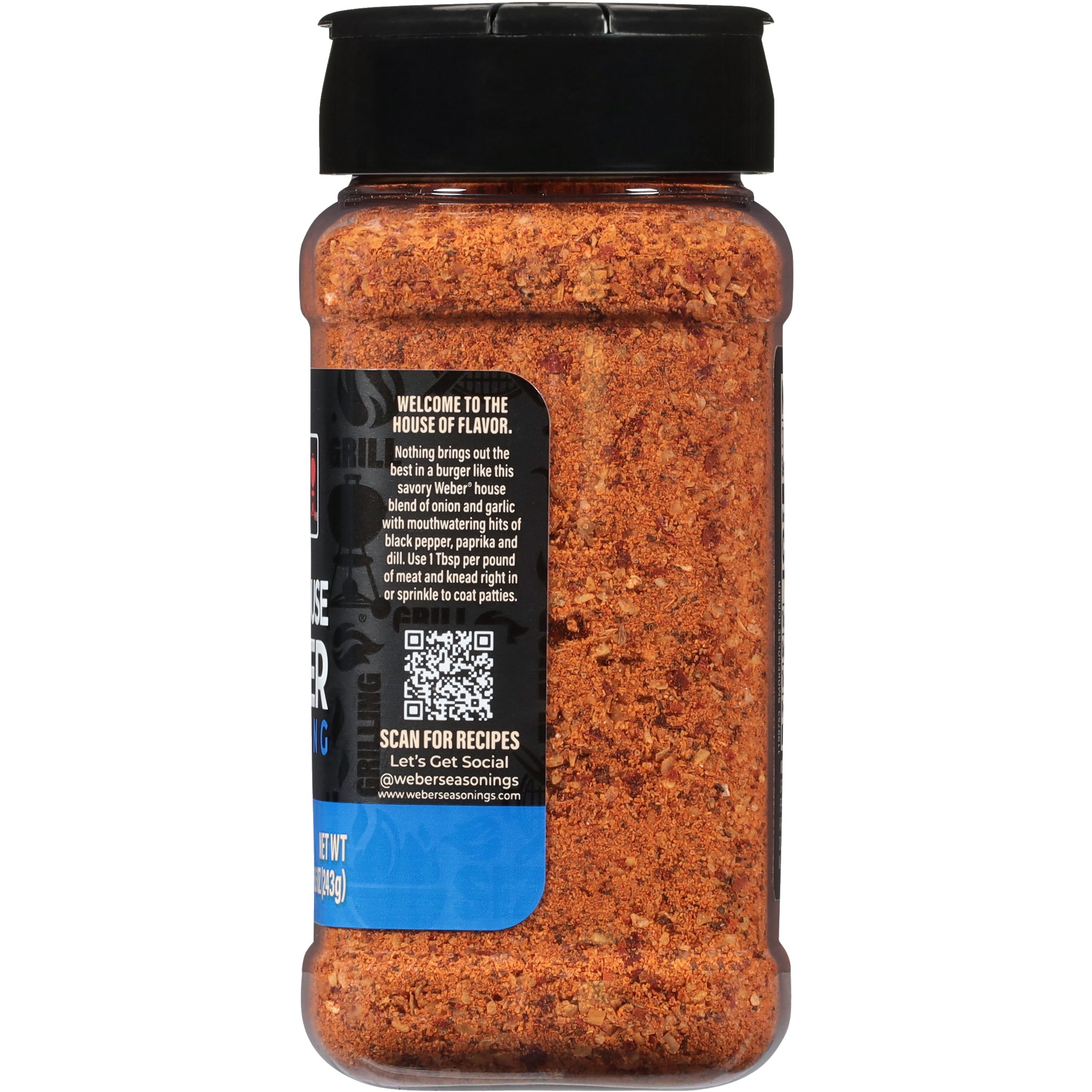 Smokehouse Burger Seasoning, Smoky Burger Seasoning Blend, 8.6 oz