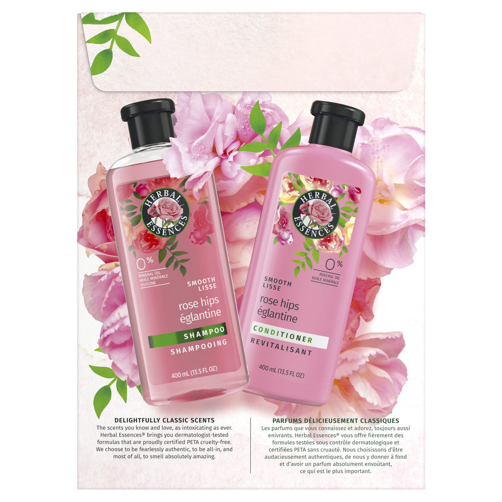 Shampoo and Conditioner Set, All Hair Types, Rose Hips, 13.5 fl oz 2 Ct