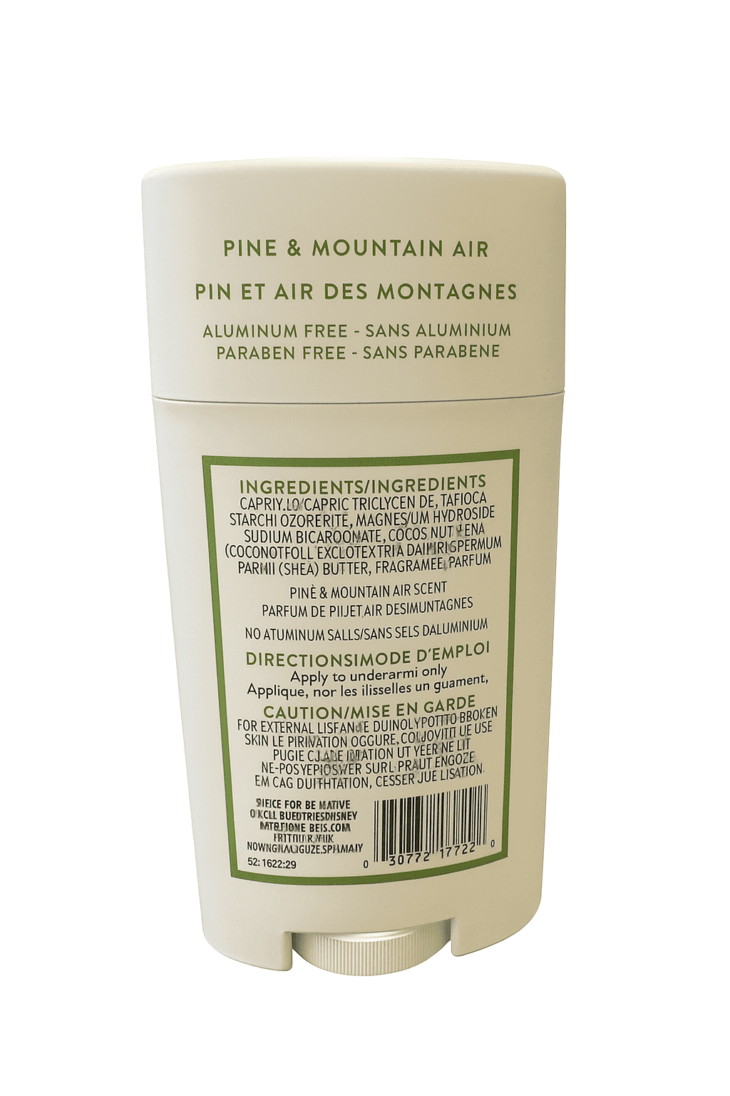 Pine &amp; Mountain Air Deodorant Stick Twin Pack, Pine &amp; Mountain Air Scent
