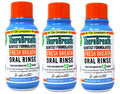 3 Pack - TheraBreath Fresh Breath Mouthwash, Icy Mint, Alcohol-Free, Travel Size, 3 fl oz