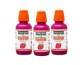 3 Pack - TheraBreath Kids Mouthwash with Fluoride, Organic Strawberry Splash, Anticavity, 10 fl oz