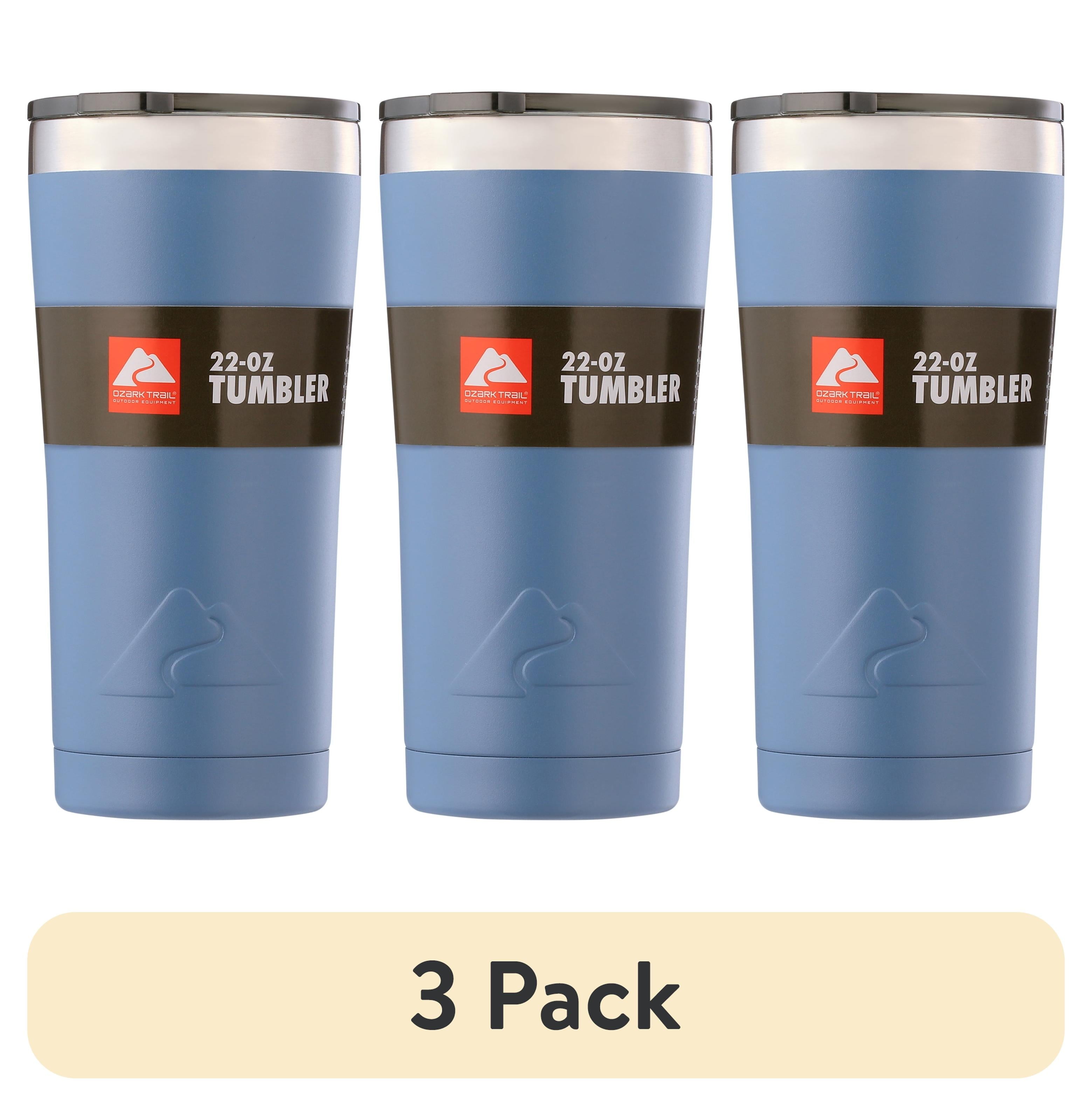 Ozark Trail 22 oz Stainless Steel Insulated Tumbler, Black