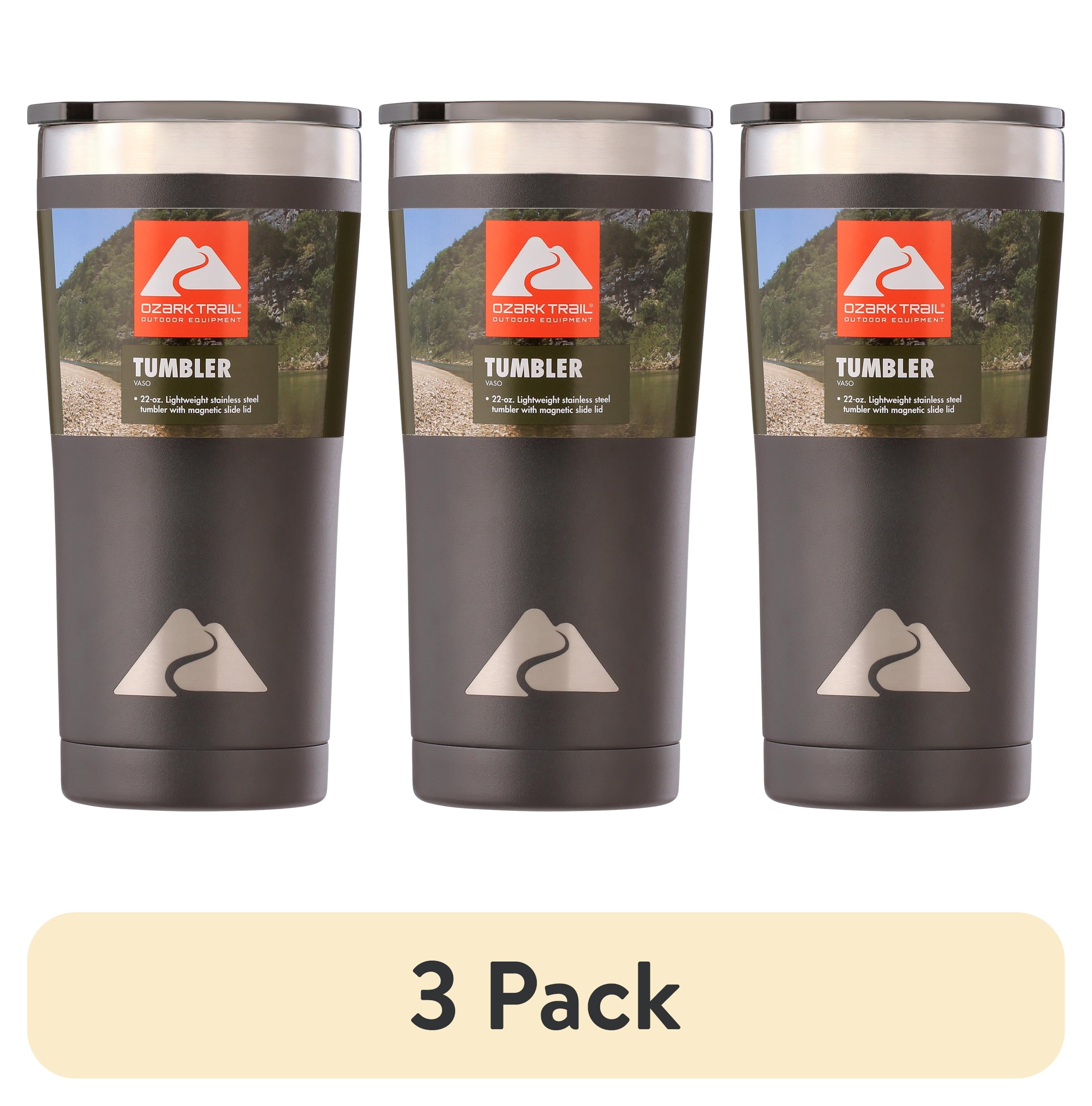 Ozark Trail 22 oz Stainless Steel Insulated Tumbler, Black