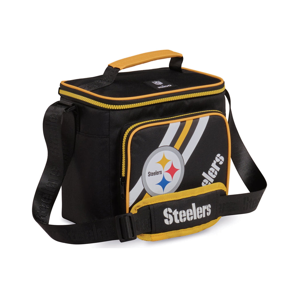Pittsburgh Steelers Square Lined 4-Pack Cooler
