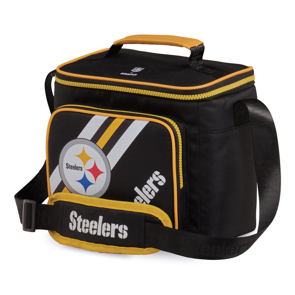 Pittsburgh Steelers Square Lined 4-Pack Cooler