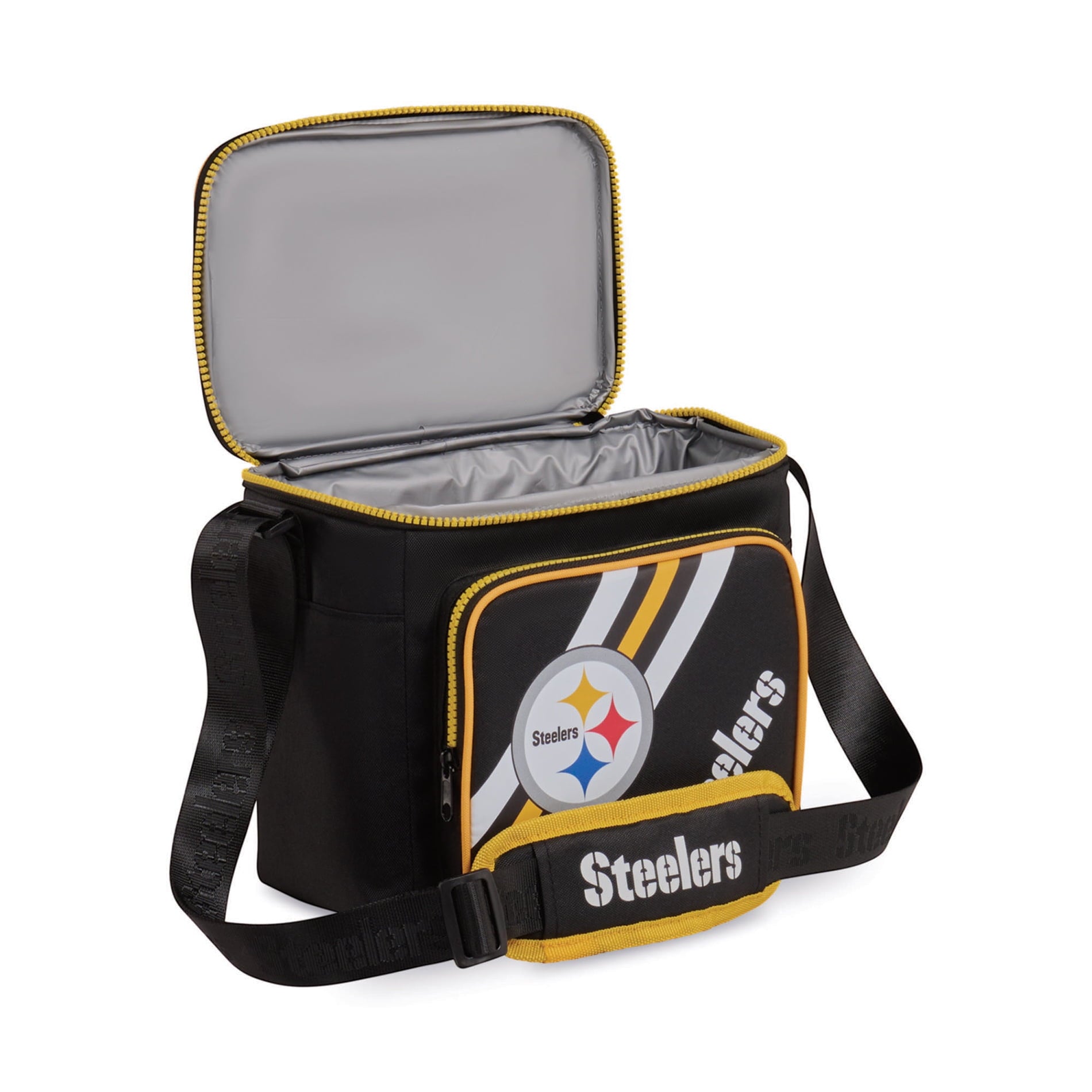 Pittsburgh Steelers Square Lined 4-Pack Cooler