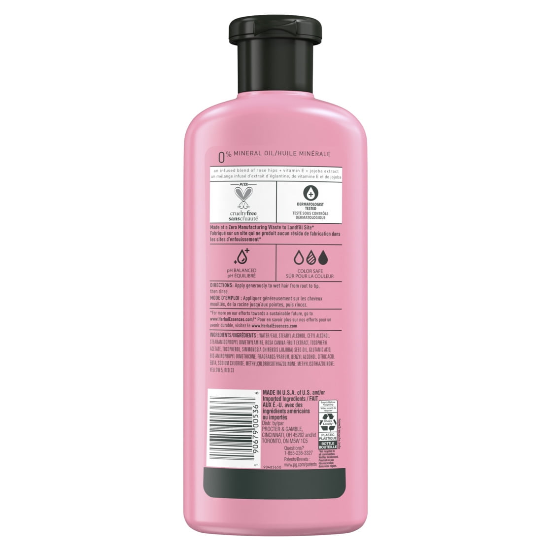 Rose Hips Smooth Conditioner, Nourishing for and All Hair Types, 13.5 fl oz