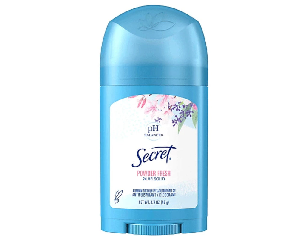 6 Pack - Secret Anti-Perspirant Deodorant Solid Powder Fresh 1.70 oz Each