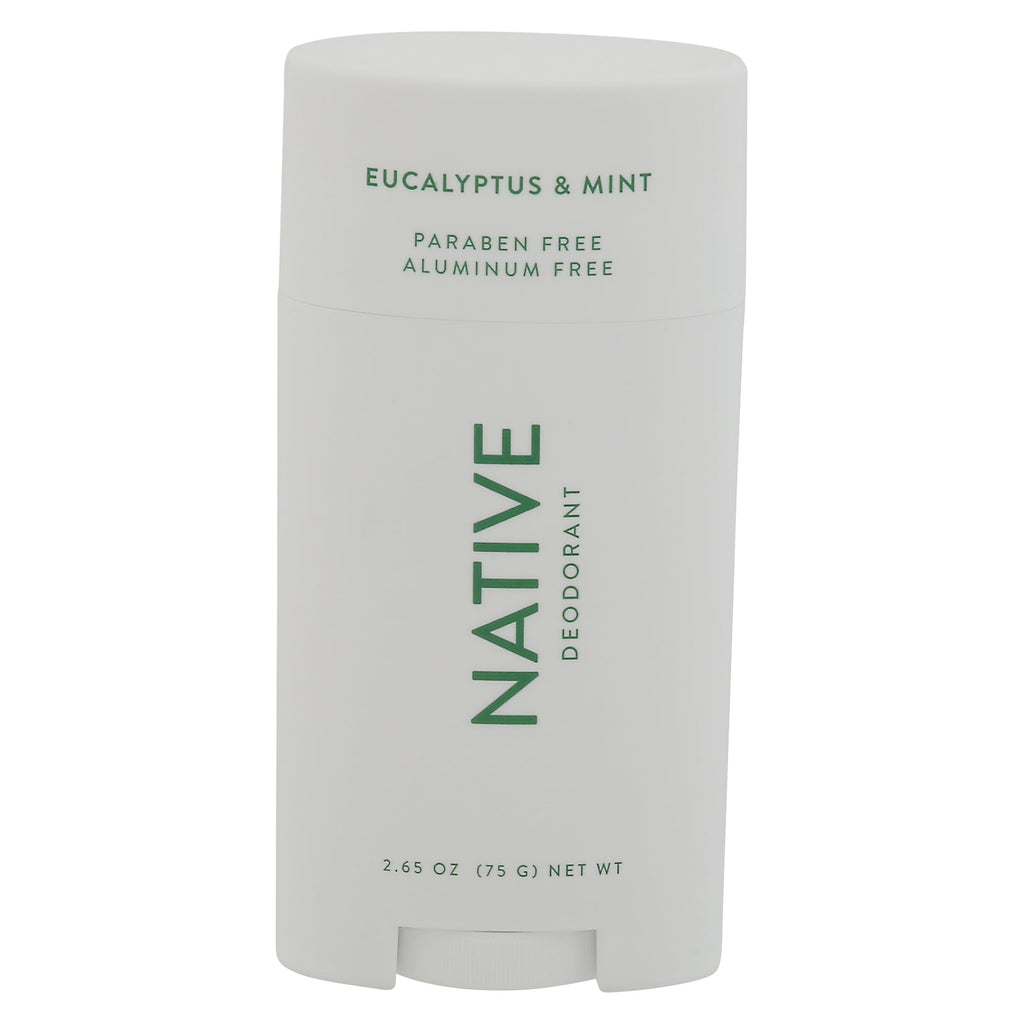 Deodorant, Eucalyptus &amp; Mint, Aluminum Free, for Men and Women, 2.65 oz