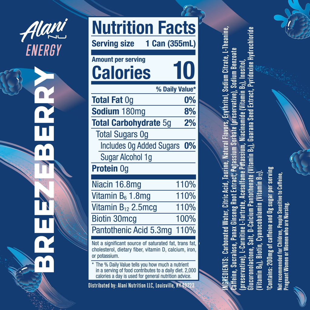 Breezeberry, 12 fl oz, Single Can