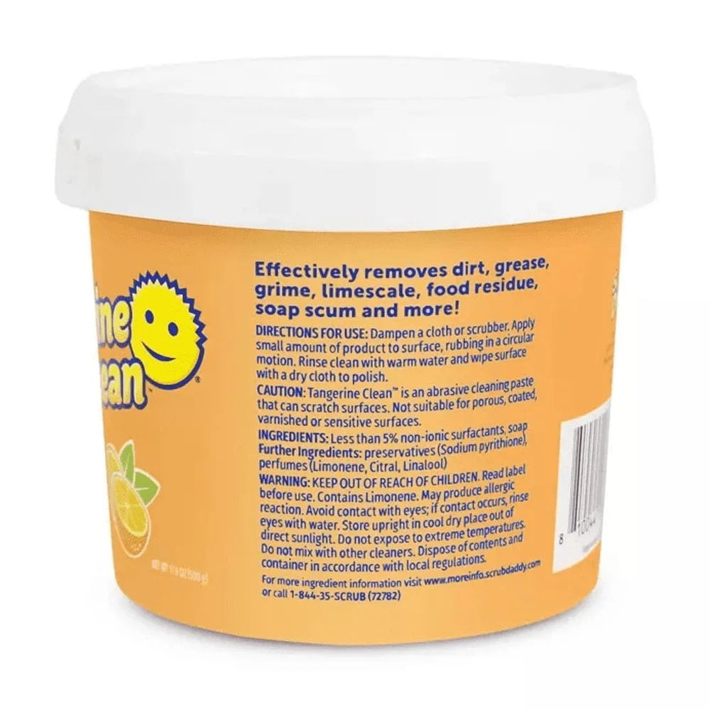 TANGERINE CLEAN TUB, Fresh Orange Scent, Clean! 99% Natural Ingredients, Cruelty-Free, and Carbon Neutral