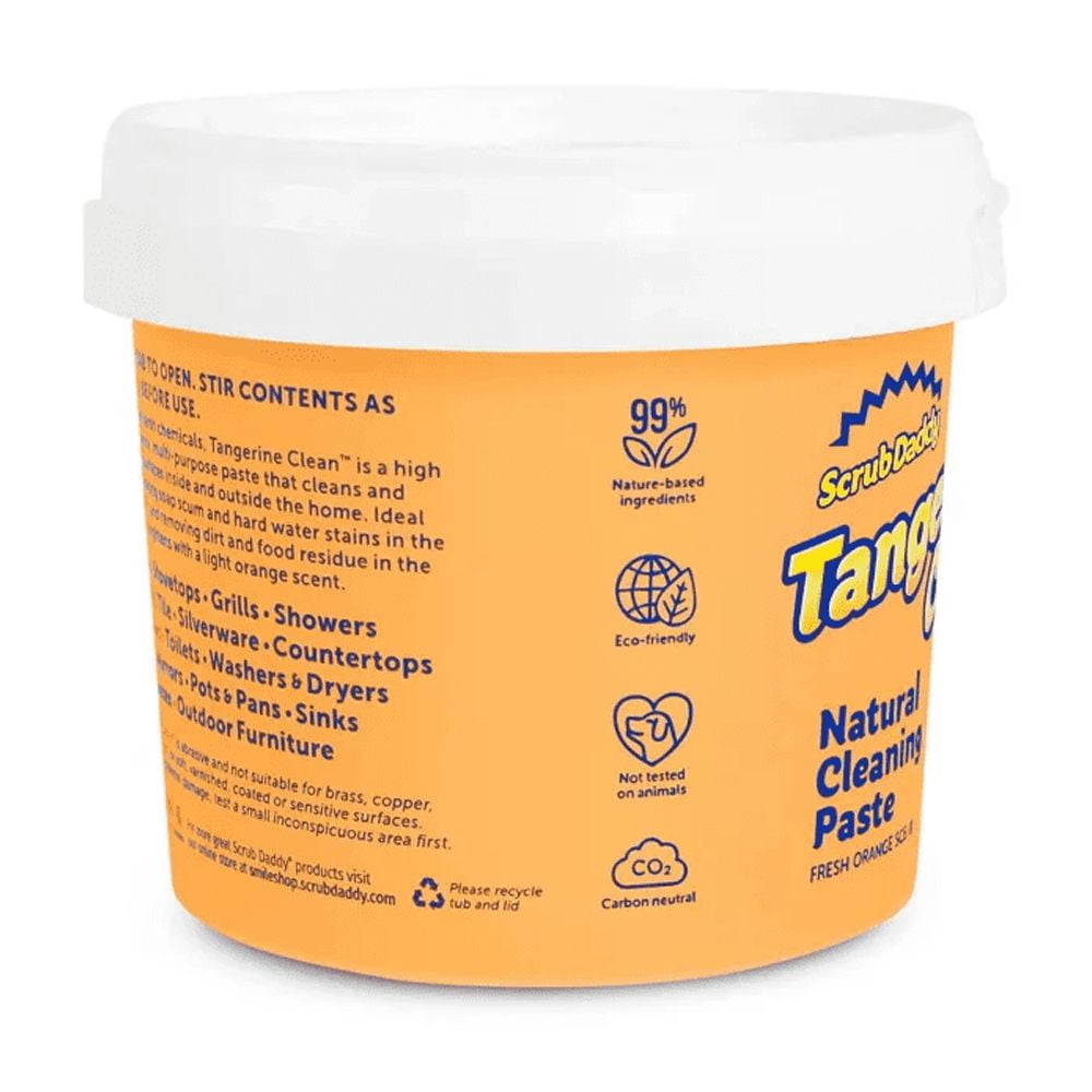 TANGERINE CLEAN TUB, Fresh Orange Scent, Clean! 99% Natural Ingredients, Cruelty-Free, and Carbon Neutral
