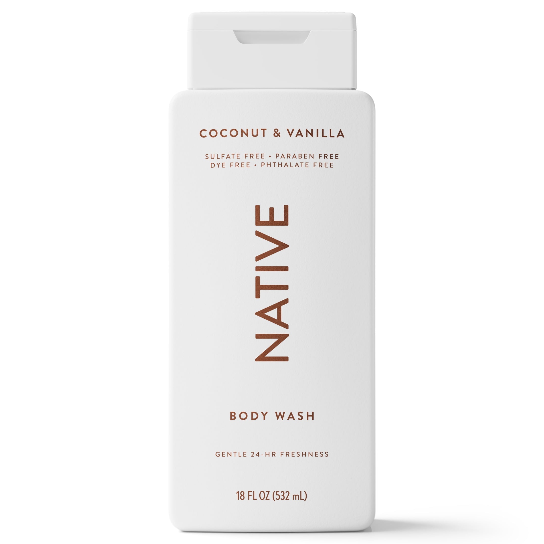 Coconut &amp; Vanilla Body Wash, 18 fl oz