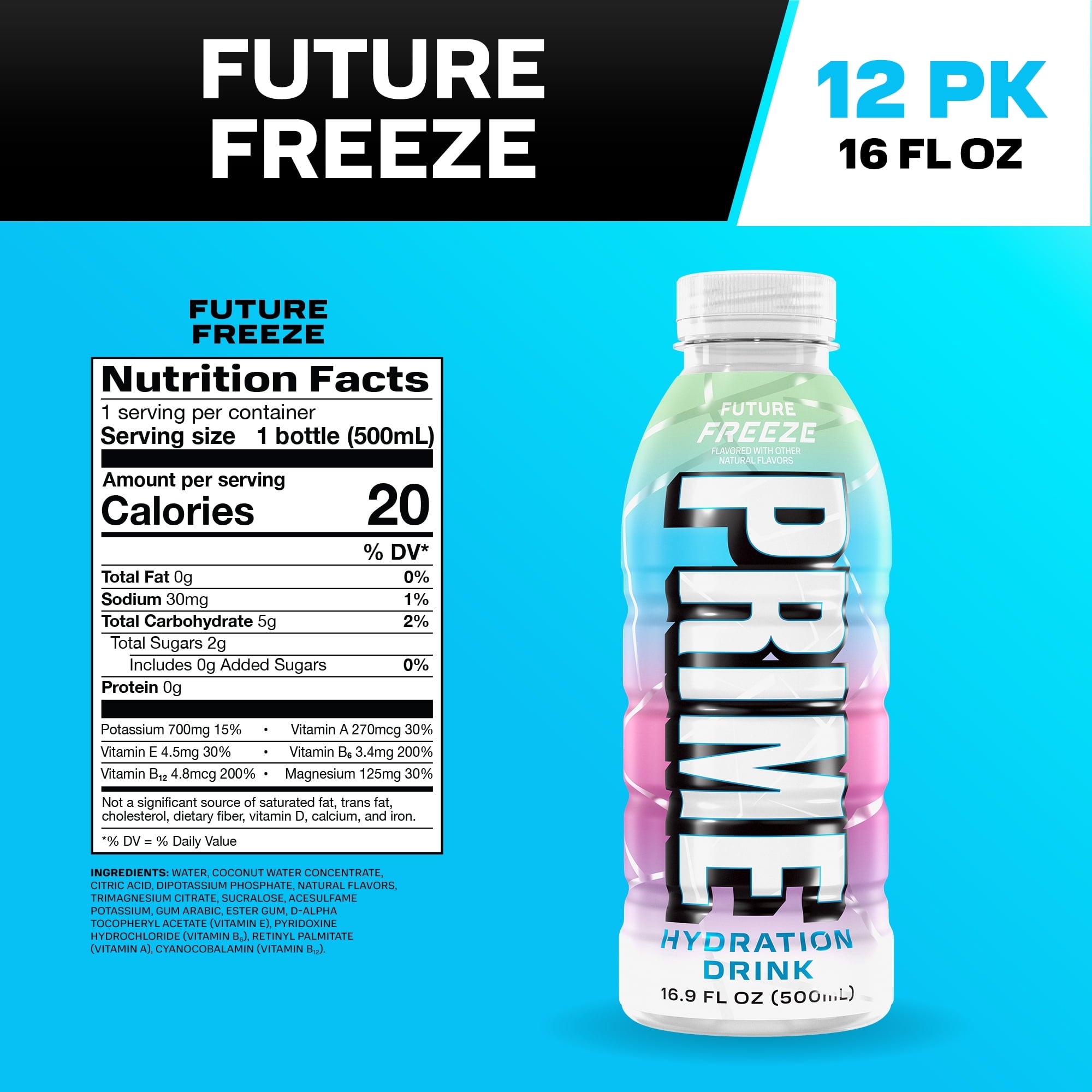 Sports Drink, Future Freeze, 16.9 fl oz, Bottle