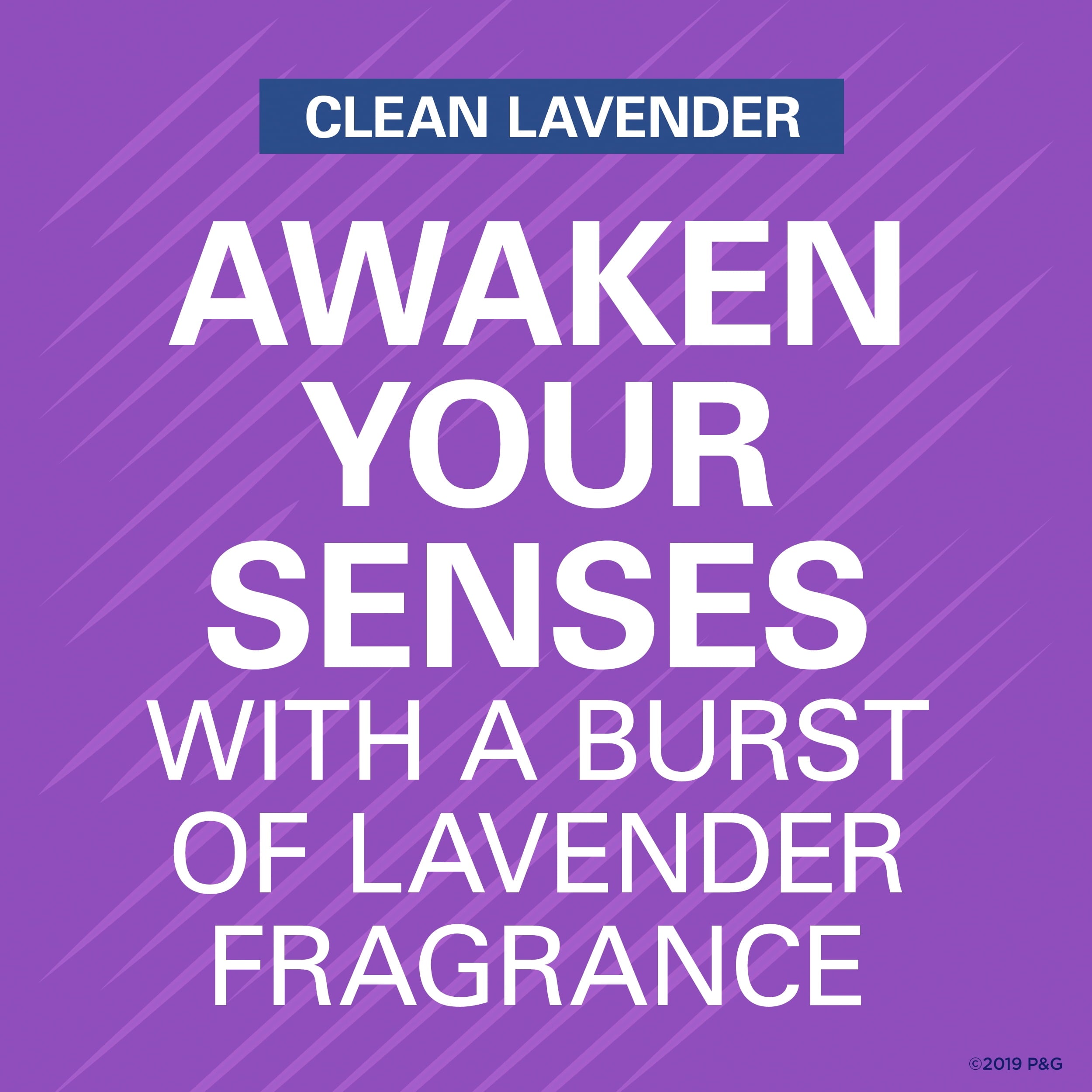 Clear Gel Antiperspirant Deodorant for Women, Clean Lavendar 2.6 oz