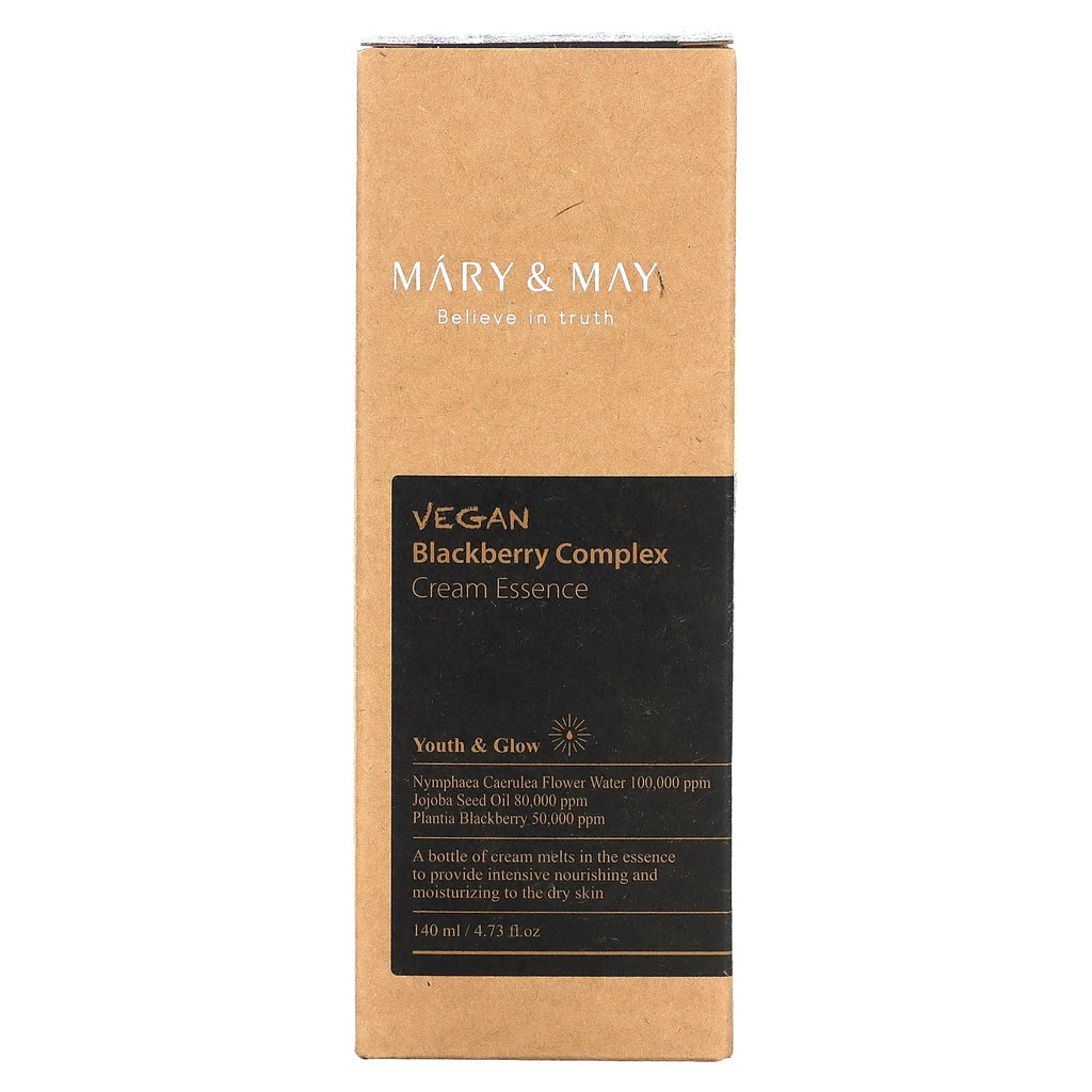 Mary &amp; May Blackberry Complex Cream Essence, 4.73 fl oz (140 ml)
