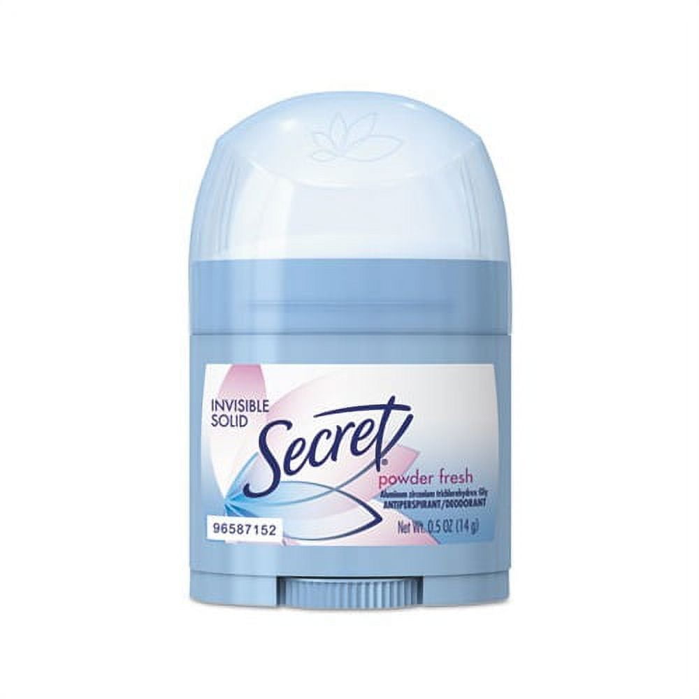 Invisible Solid Antiperspirant and Deodorant Stick, Powder Fresh, 0.5 oz