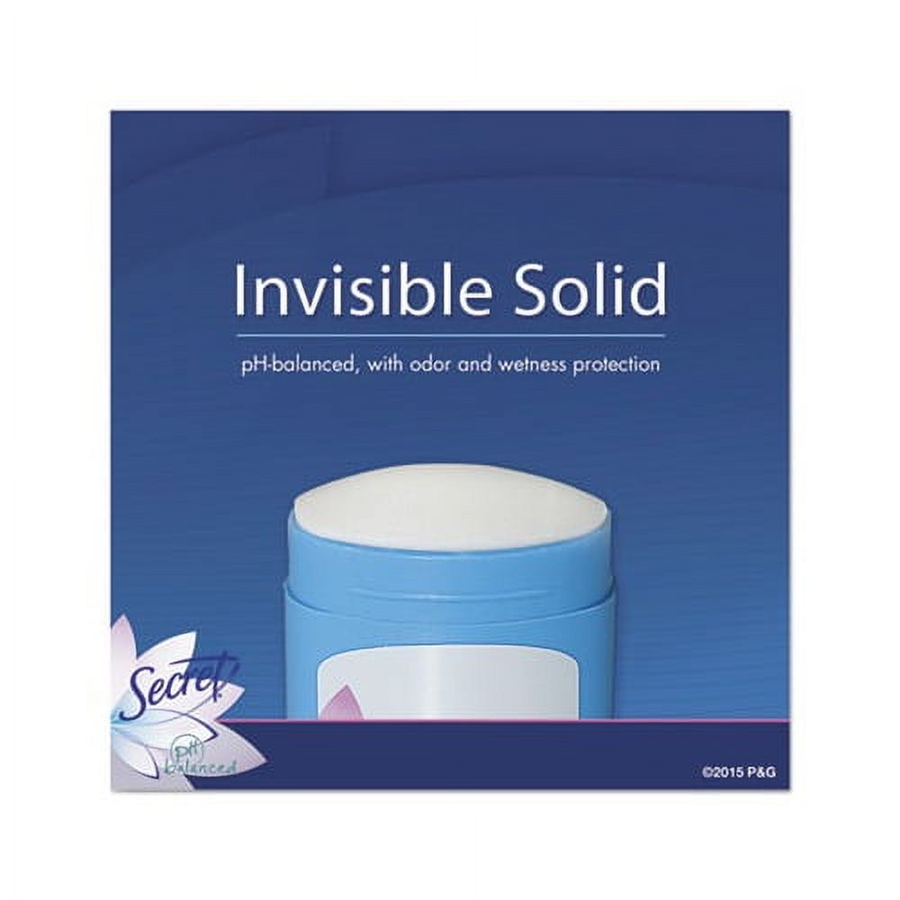 Invisible Solid Antiperspirant and Deodorant Stick, Powder Fresh, 0.5 oz