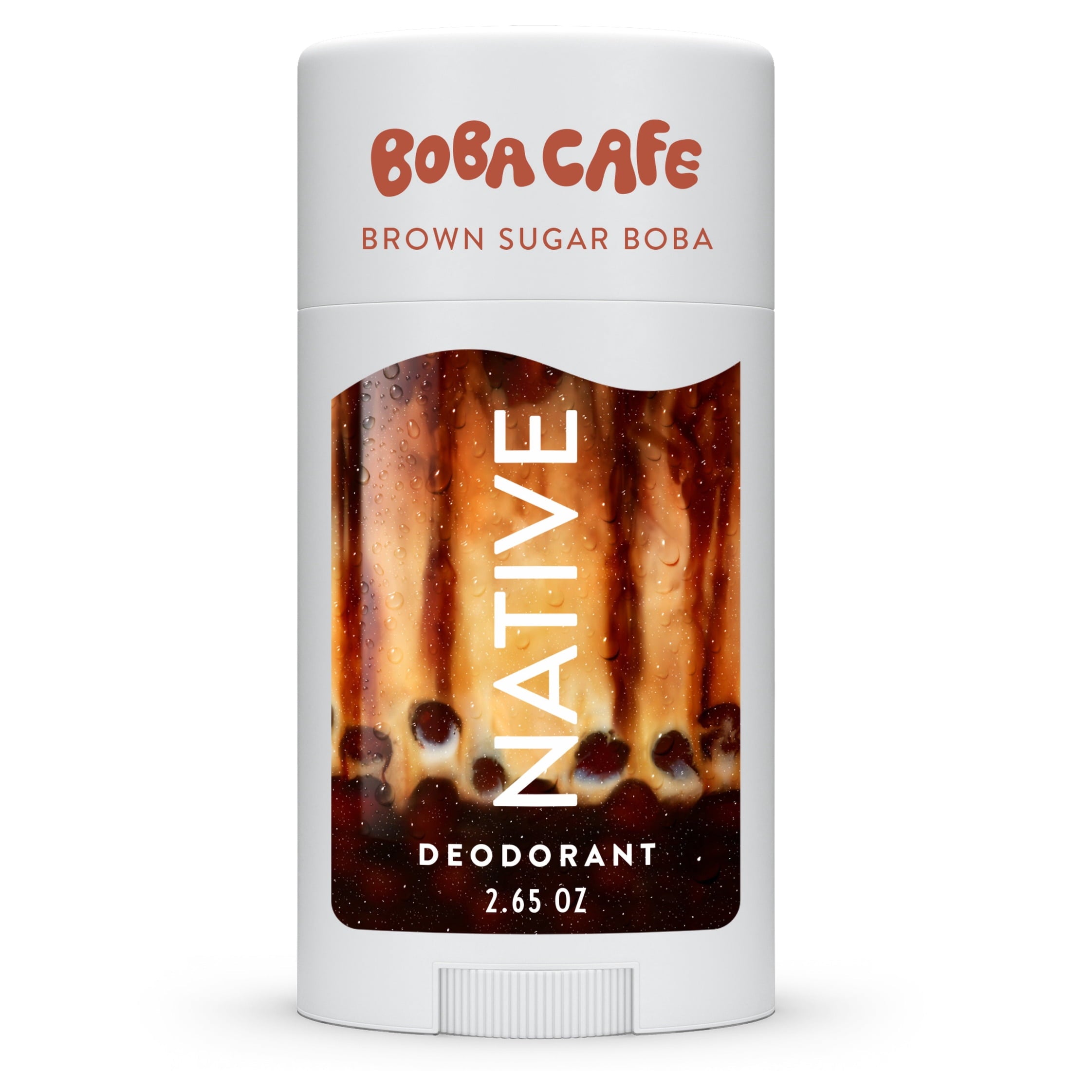 Aluminum Free Deodorant, Limited Edition Berry Blossom Tea, 72 Hour Odor Protection, for Women and Men, Boba Café, 2.65oz
