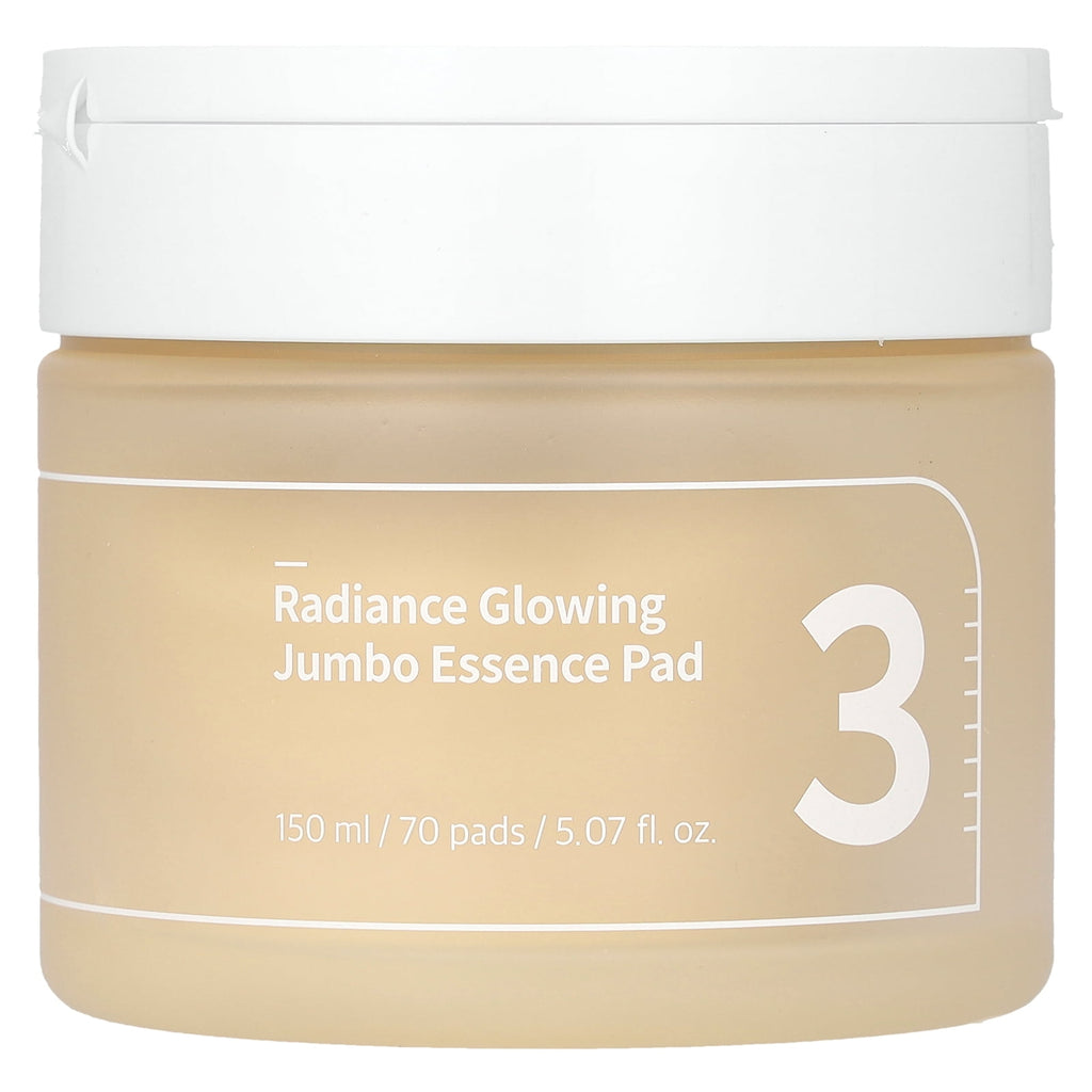 No.3 Radiance Glowing Jumbo Essence Pad, 70 Pads, 5.07 fl oz (150 ml)