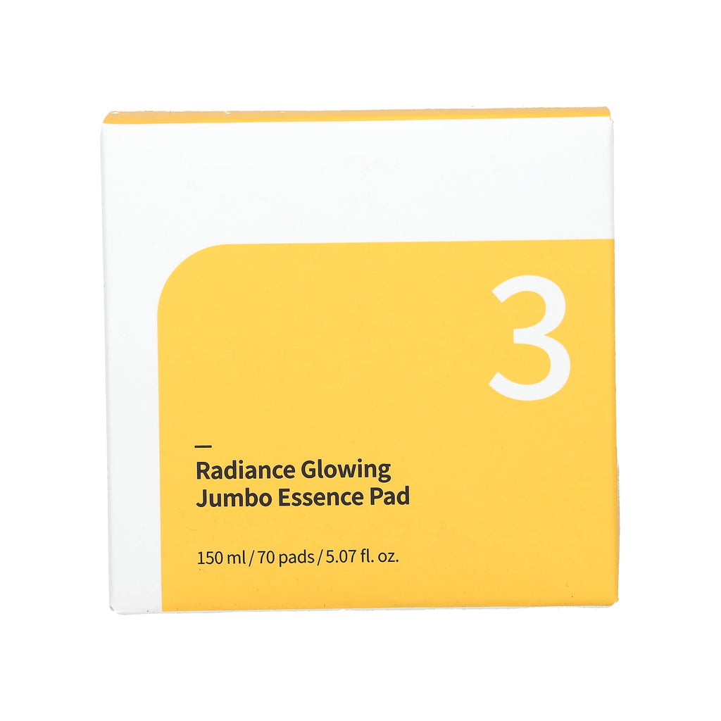 No.3 Radiance Glowing Jumbo Essence Pad, 70 Pads, 5.07 fl oz (150 ml)