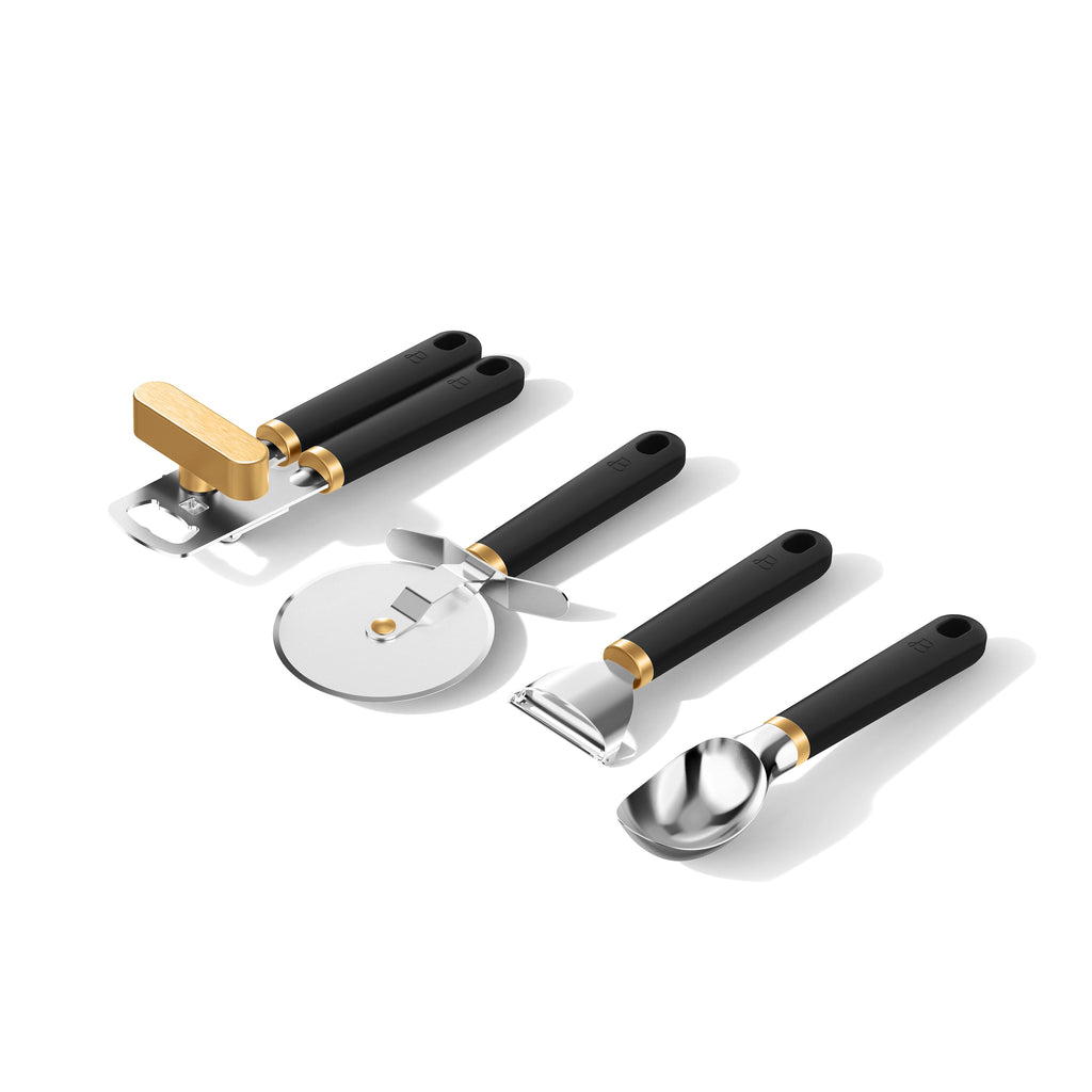 4-Piece Essentials Gadget Set, Porcini Taupe by Drew Barrymore