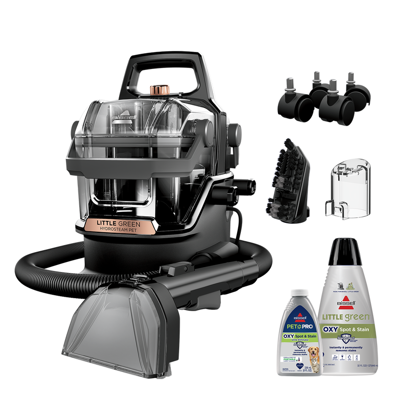 Little Green Hydrosteam Pet Portable Carpet Cleaner Exclusive Bundle