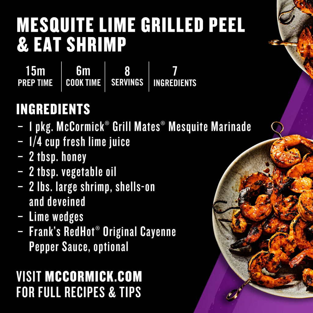 Seasoning Mix, Mesquite Marinade, 1.06 oz Packet