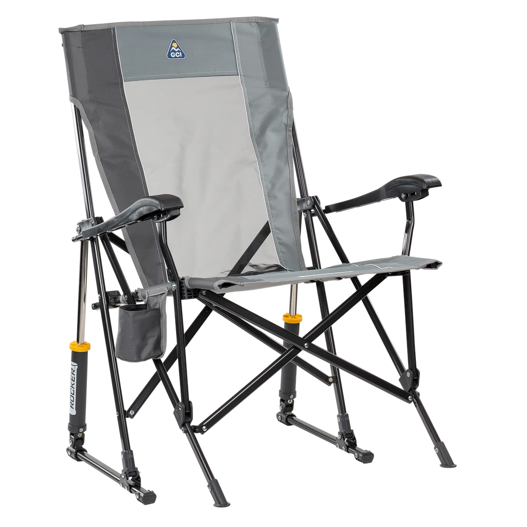 RoadTrip Rocker, Mercury Gray, Front