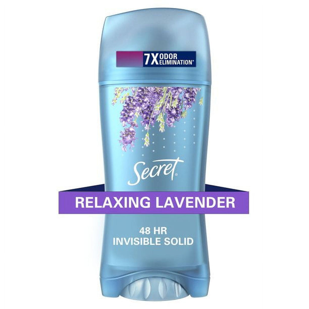 Scent Expressions Invisible Solid 48-Hour Anti-Perspirant and Deodorant, Ooh-La-La Lavender Scent - 2.6 Oz Ea