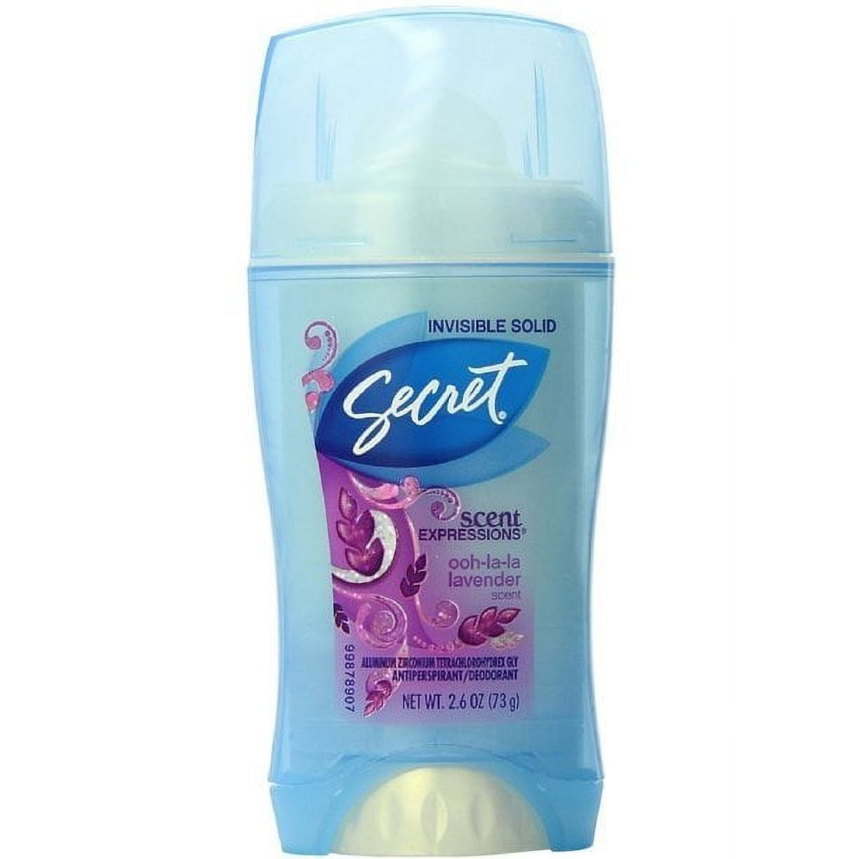 Scent Expressions Invisible Solid 48-Hour Anti-Perspirant and Deodorant, Ooh-La-La Lavender Scent - 2.6 Oz Ea