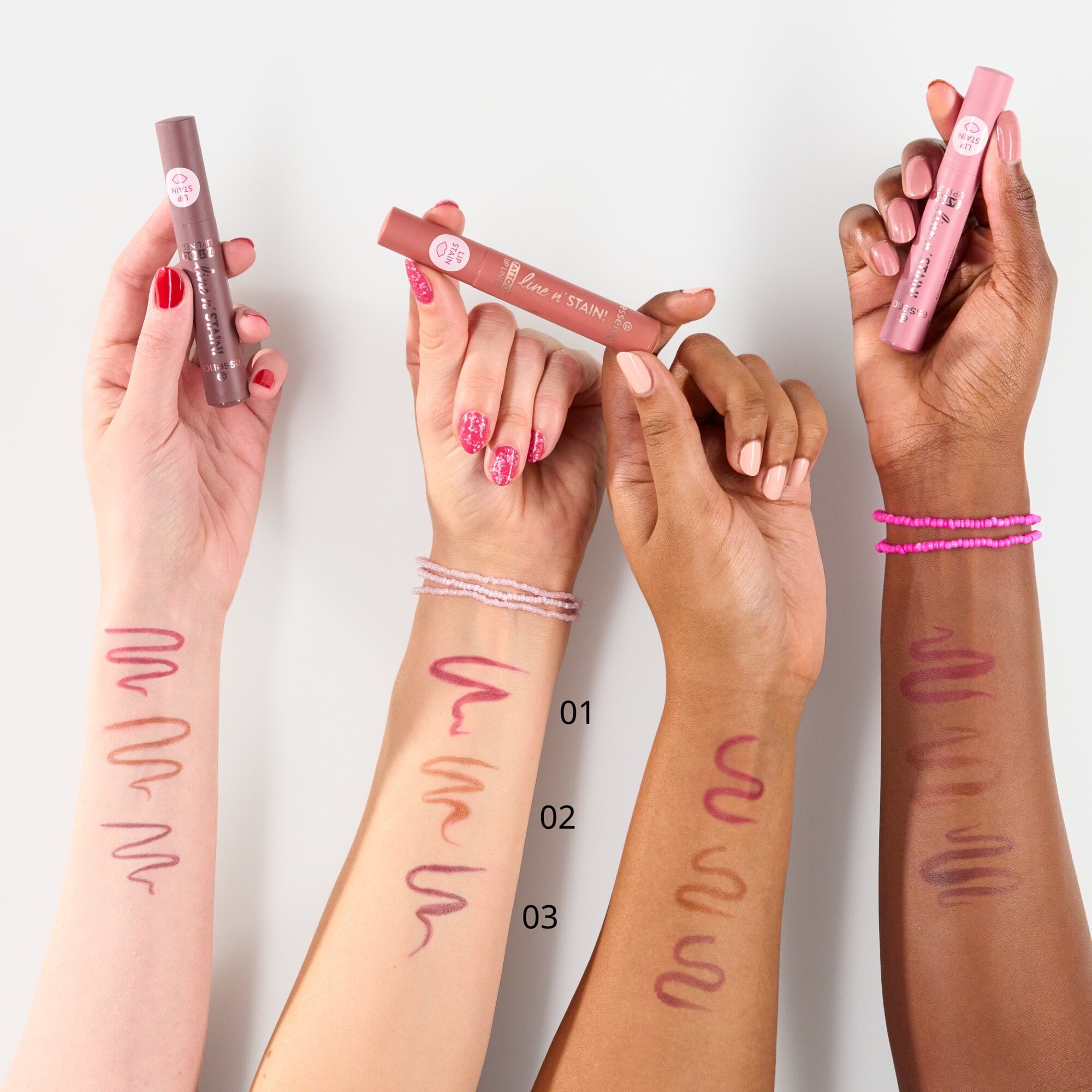 Line N' Stain! Tattoo Lip Liner 01 Everyone's Nude-Pink