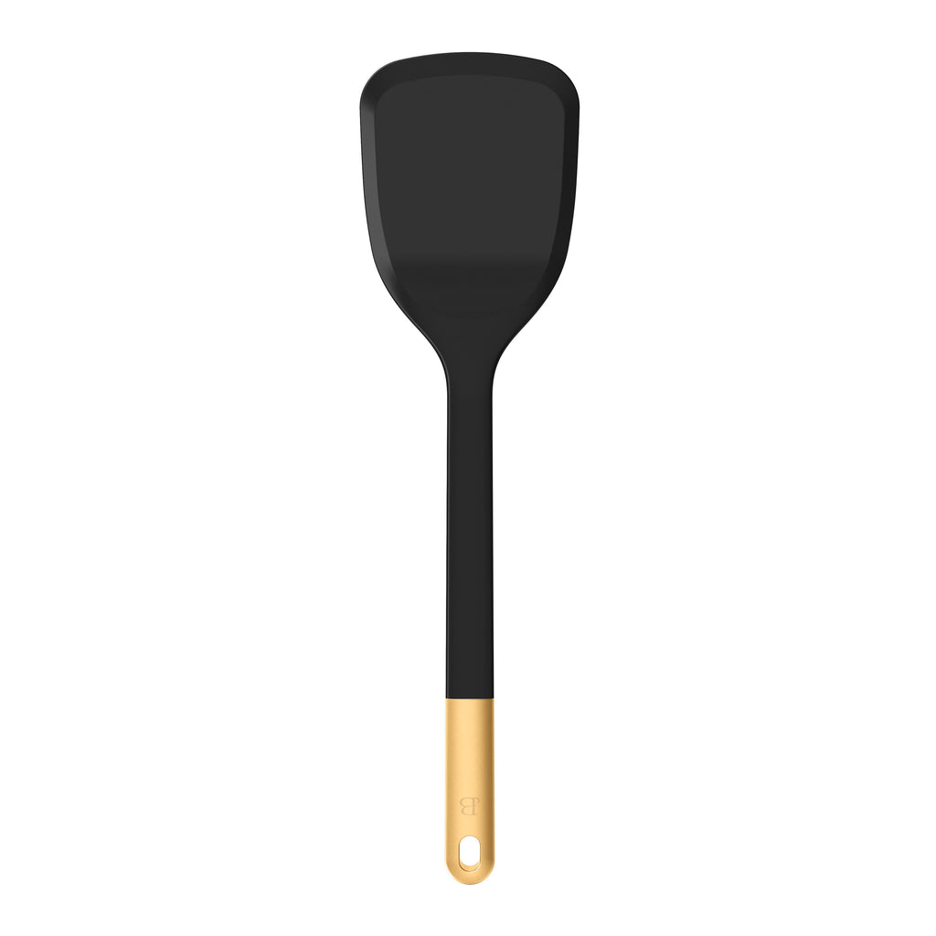 3-Piece Silicone Kitchen Utensil Tool Set, Porcini Taupe by Drew Barrymore