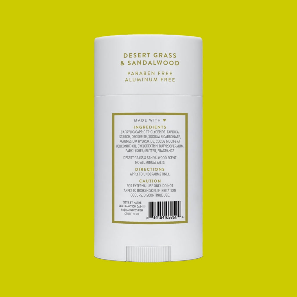 Desert Grass &amp; Sandalwood Deodorant, 2.65 oz