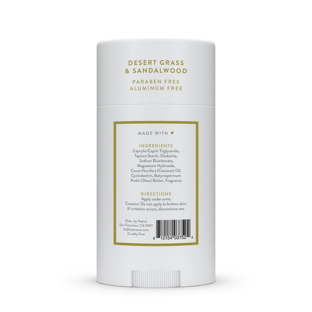 Desert Grass &amp; Sandalwood Deodorant, 2.65 oz