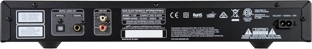 CD player - Wolfson 24-bit digital-to-analog converter, supporting CD-R/CD-RW playback, with optical disc/sync interface functions.
