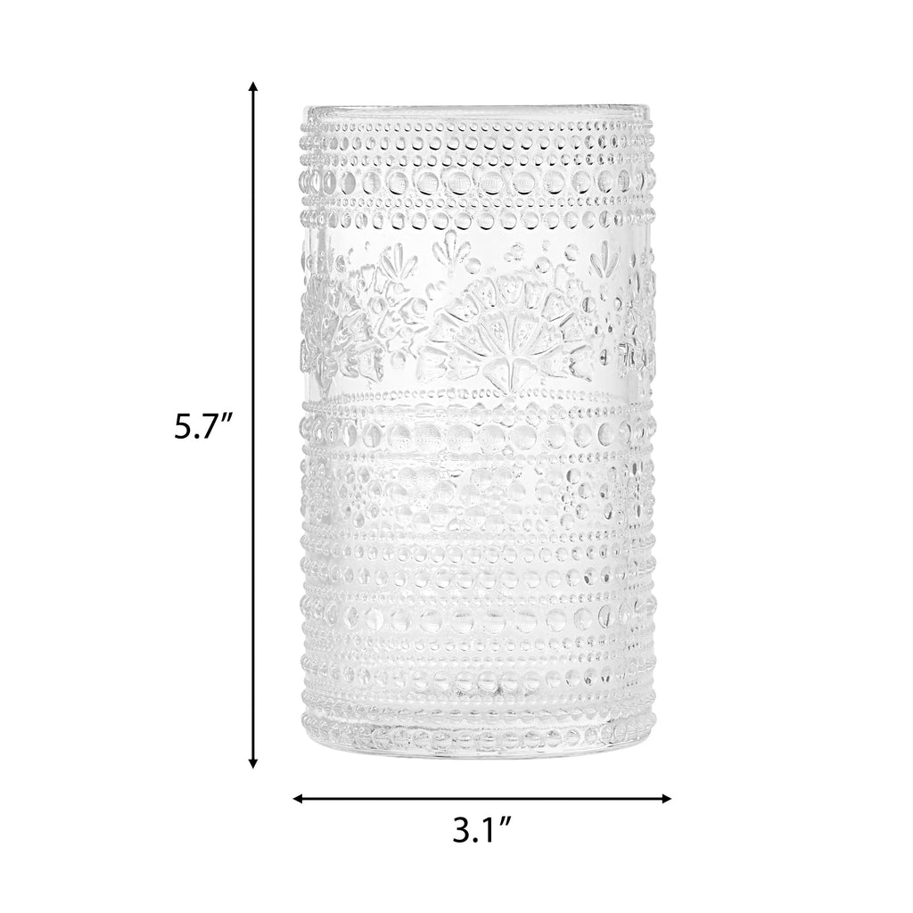 Channing Glass 18-Ounce Tumbler, Clear