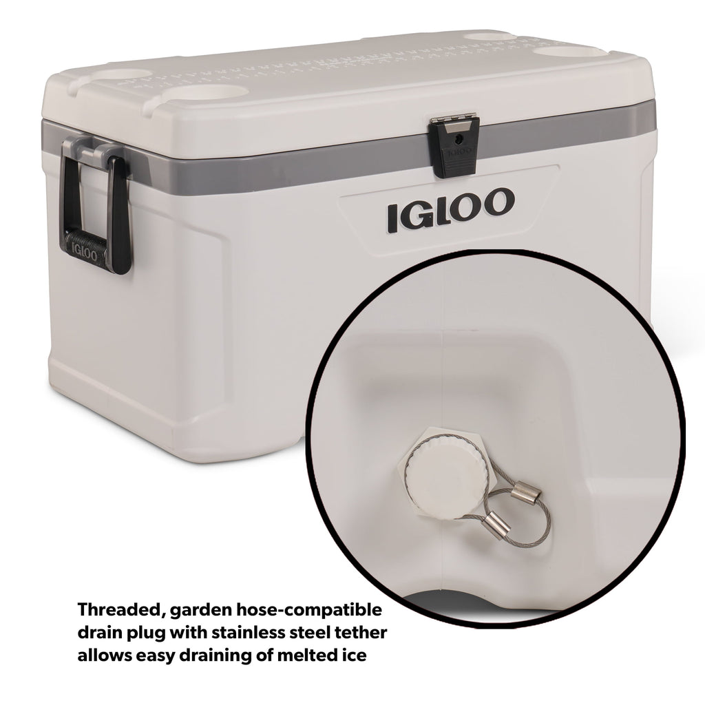 70 Qt Latitude Marine Ultra, White and Moonscape