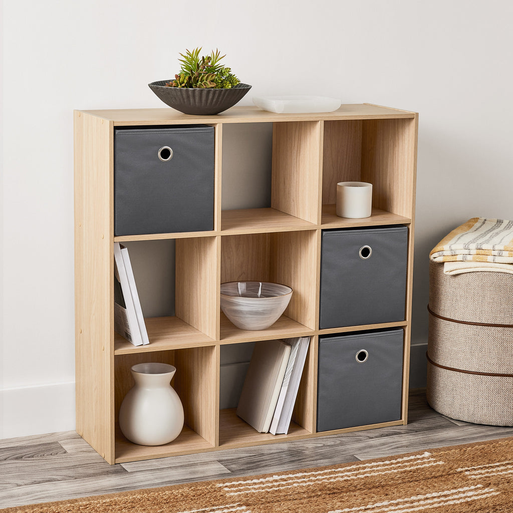 9 Cube Storage Organizer, White