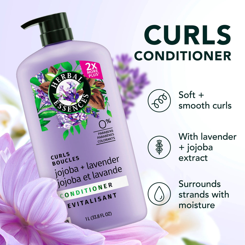 Jojoba Oil and Lavender Curls Conditioner, 33.8 fl oz