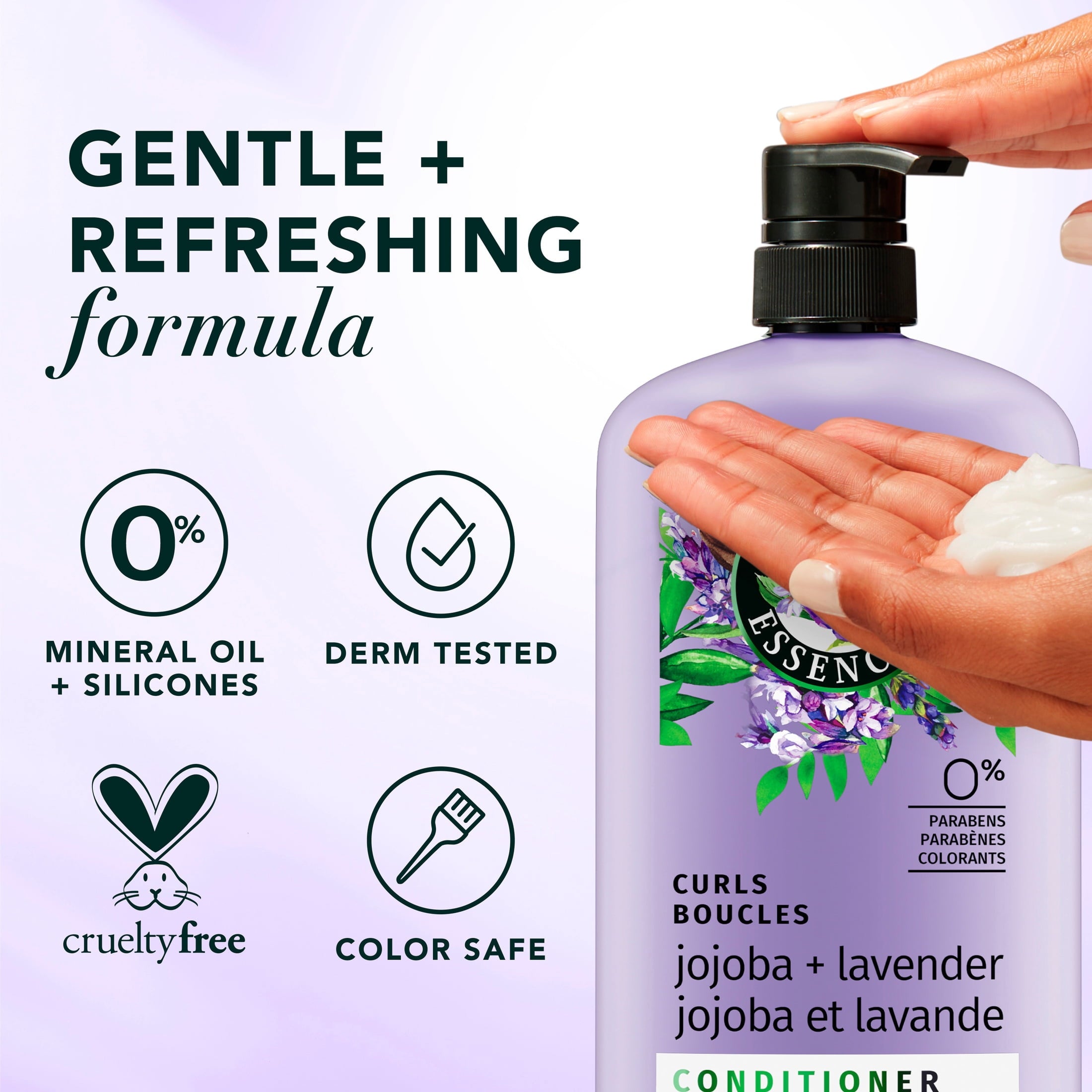 Jojoba Oil and Lavender Curls Conditioner, 33.8 fl oz