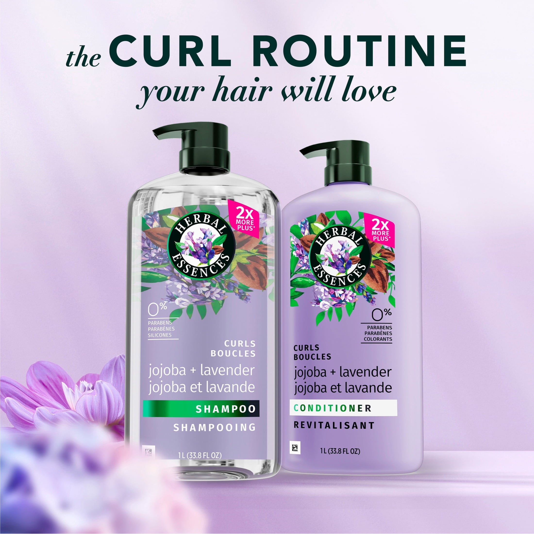 Jojoba Oil and Lavender Curls Conditioner, 33.8 fl oz