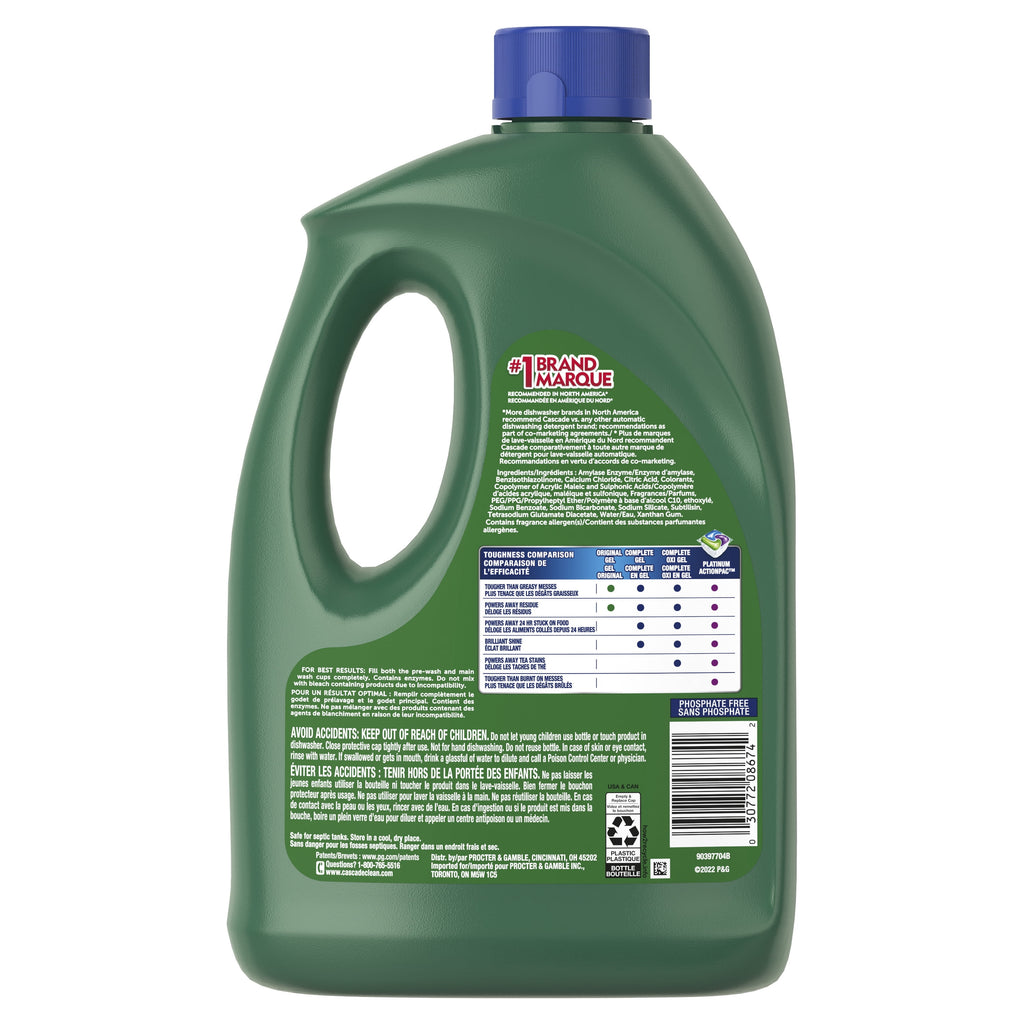Auto Dishwashing Complete Gel Fresh