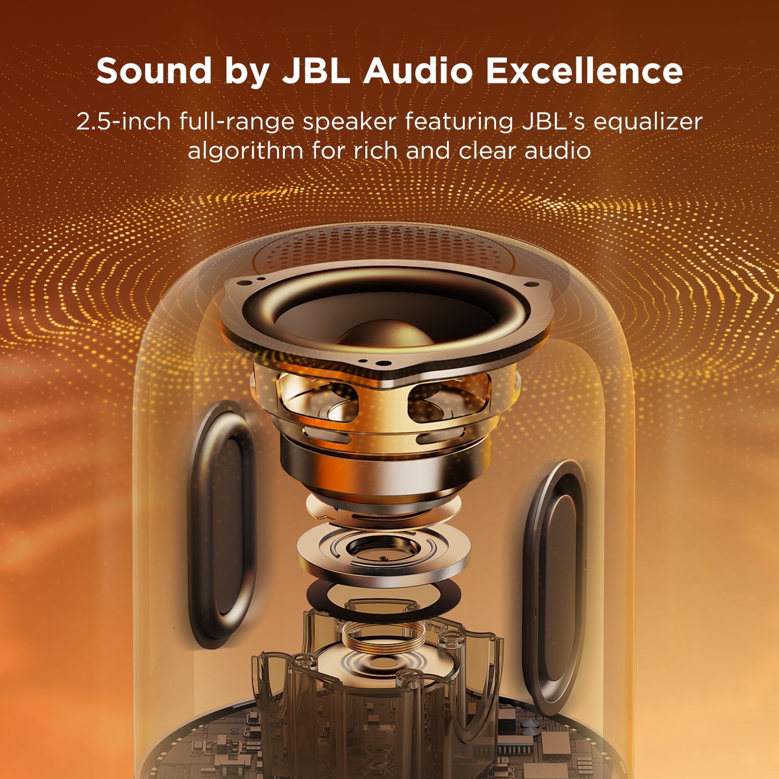 Table Lamp 2 Pro x Sound, Smart Cordless Table Lamp with Speaker, Music-Light Sync, 16 Music Modes &amp; 100+ Scene Modes, Work with Matter, DIY Customized Rechargeable Desk Lamp for Bedroom