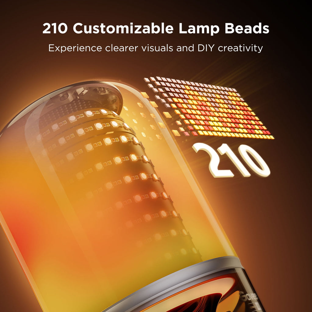 Table Lamp 2 Pro x Sound, Smart Cordless Table Lamp with Speaker, Music-Light Sync, 16 Music Modes &amp; 100+ Scene Modes, Work with Matter, DIY Customized Rechargeable Desk Lamp for Bedroom