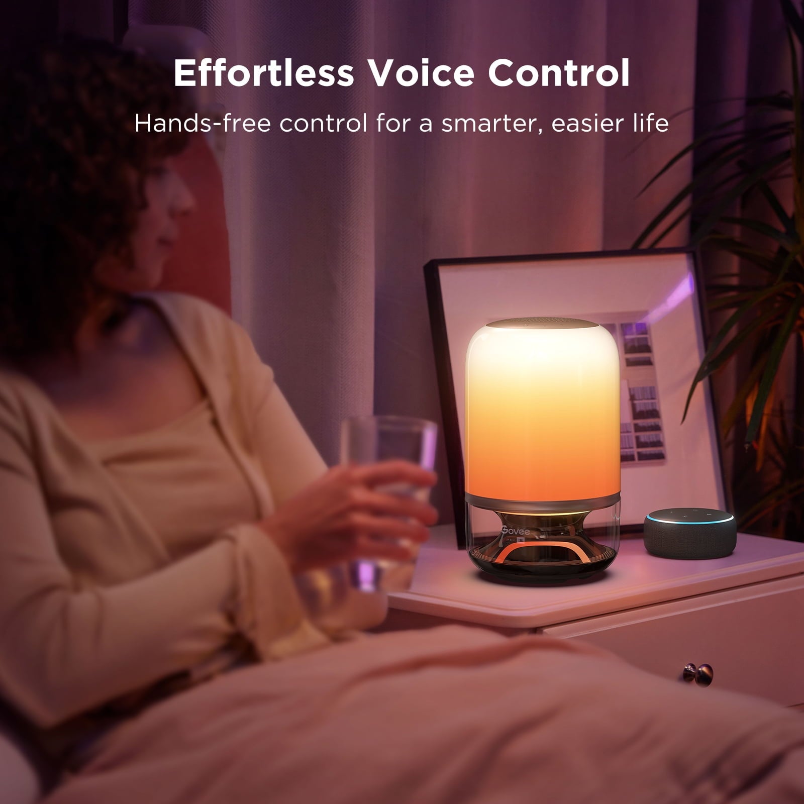 Table Lamp 2 Pro x Sound, Smart Cordless Table Lamp with Speaker, Music-Light Sync, 16 Music Modes &amp; 100+ Scene Modes, Work with Matter, DIY Customized Rechargeable Desk Lamp for Bedroom