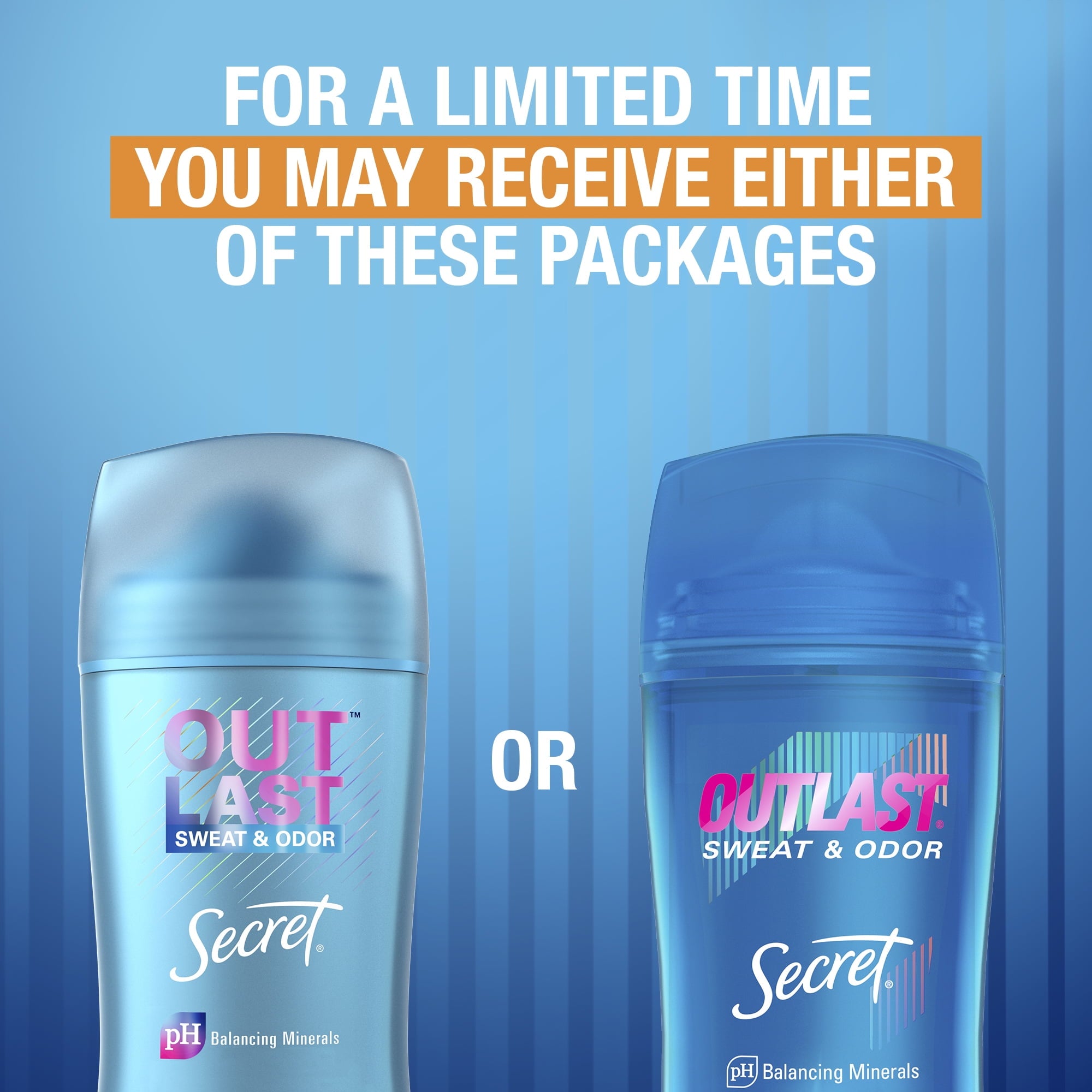 Outlast Clear Gel Antiperspirant Deodorant for Women, Unscented 2.6 oz