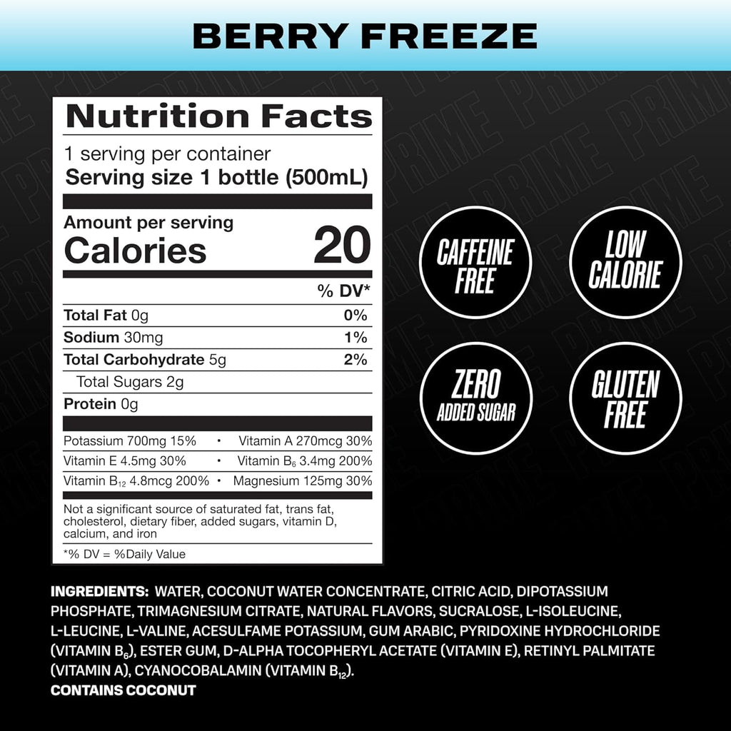 Sports Drink, Berry Freeze, 16.9 fl oz, Bottle